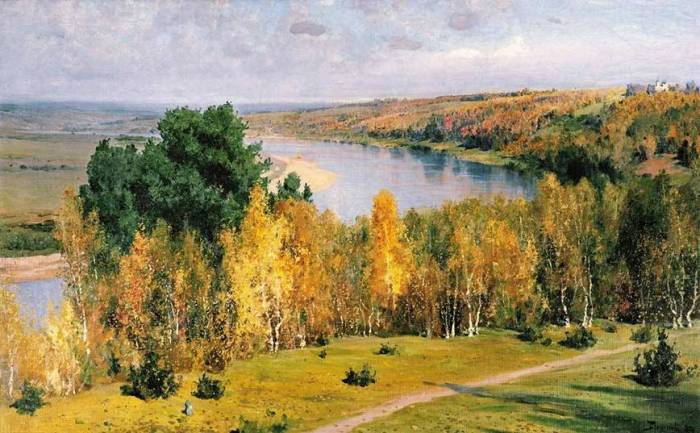 Golden Autumn by Vasily Polenov. Image credit: Wikipaintings. 