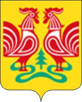 Coat of Arms of Petushki, Vladimir region, Russia.