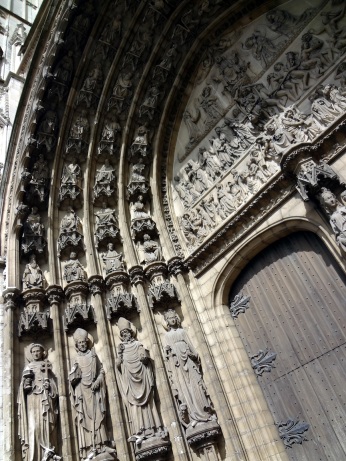 Cathedral of Our Lady in Antwerp - detail